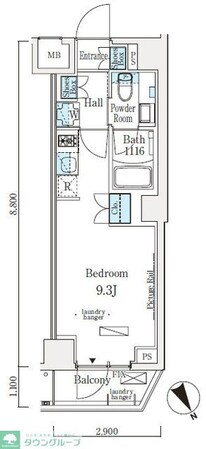 ソラニテ馬込の物件間取画像